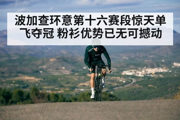 波加查环意第十六赛段惊天单飞夺冠 粉衫优势已无可撼动
